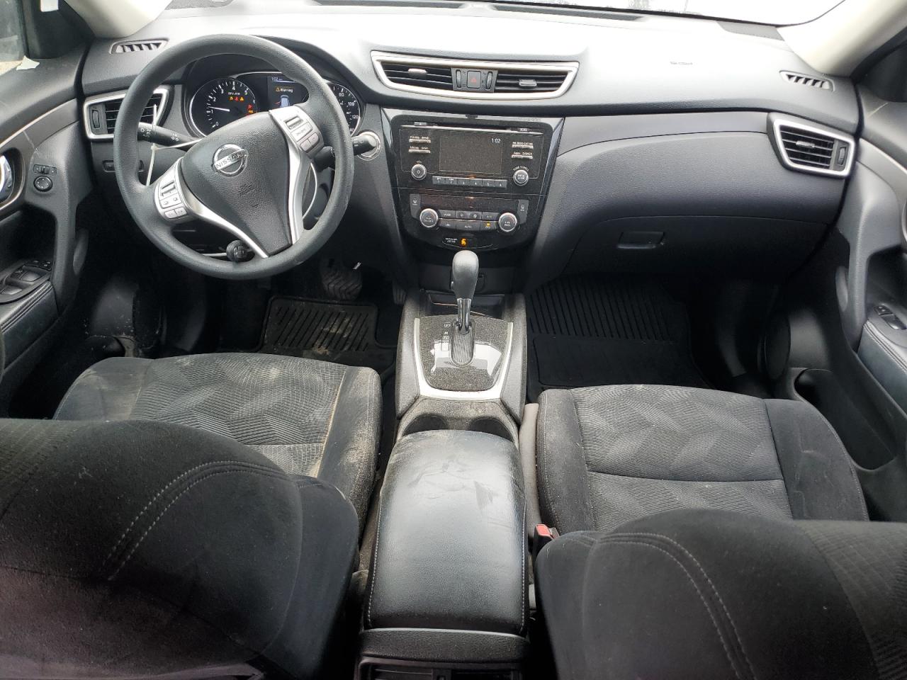 2014 Nissan Rogue VIN 5N1AT2MT1EC868523 Copart auction photo, front end / rear end damage thumbnail 8