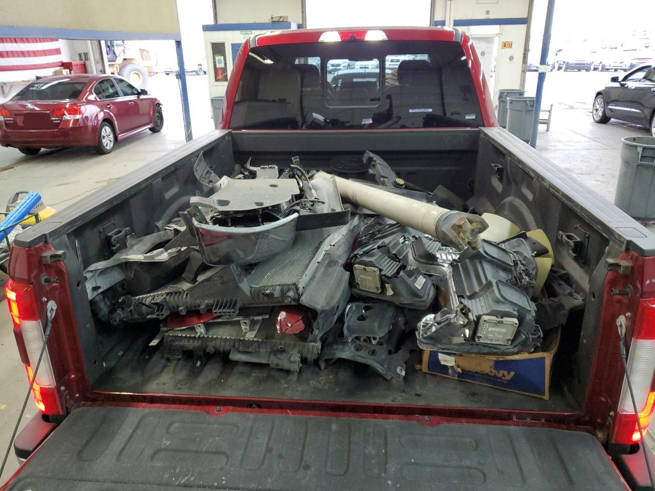 2017 Ford F250 VIN 1FT7W2BT0HED10292 Copart auction photo, front end / side damage thumbnail 12