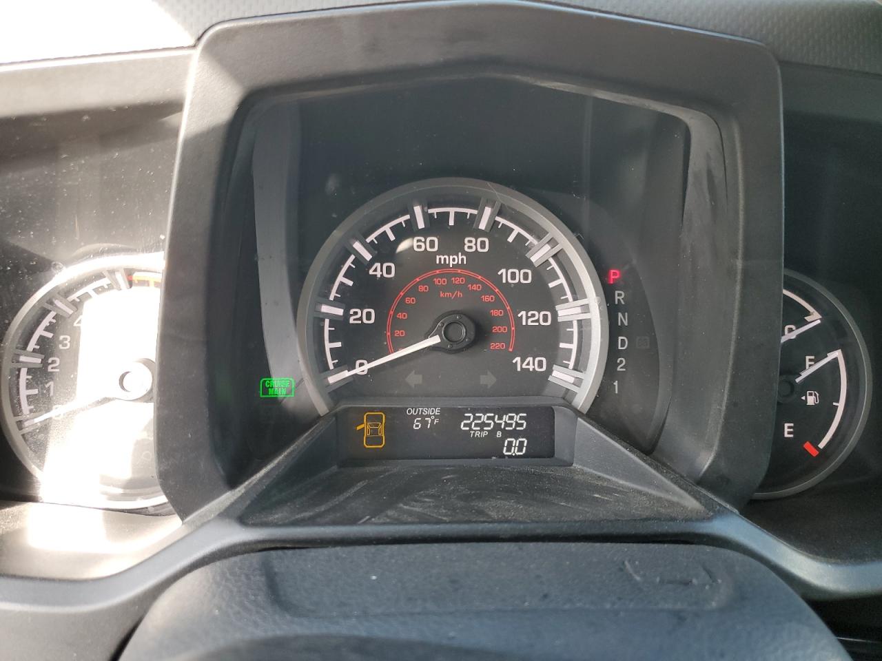 2013 Honda Ridgeline VIN 5FPYK1F53DB012325 Copart auction photo, front end / all over damage thumbnail 9
