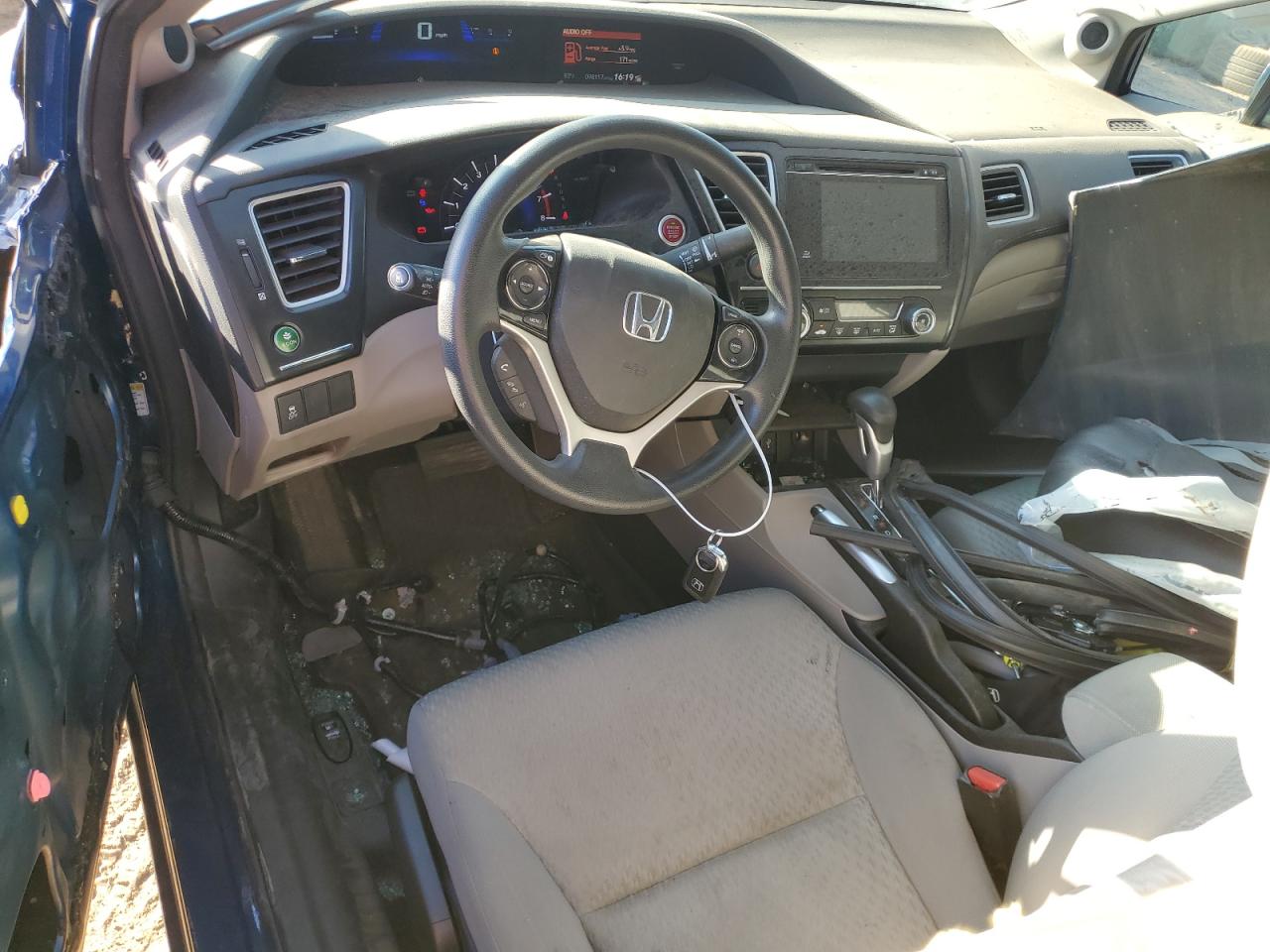 2015 Honda Civic VIN 19XFB2F86FE042914 Copart auction photo, front end / rejected repair damage thumbnail 8