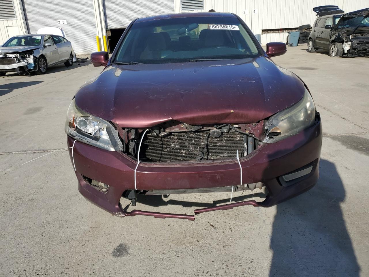 2013 Honda Accord VIN 1HGCR2F70DA154602 Copart auction photo, front end / side damage thumbnail 5