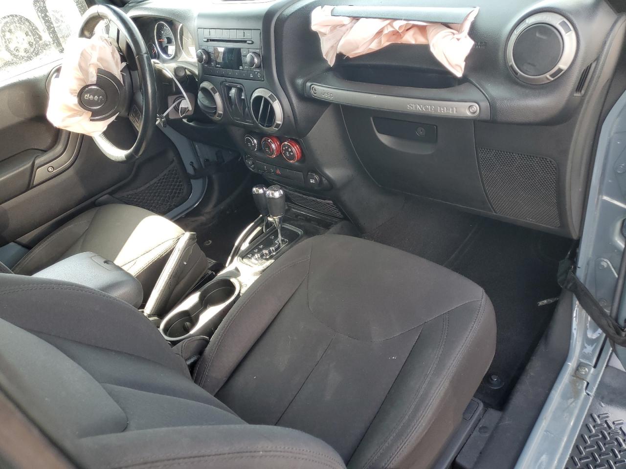 2015 Jeep Wrangler VIN 1C4AJWAG9FL520902 Copart auction photo, front end damage thumbnail 8