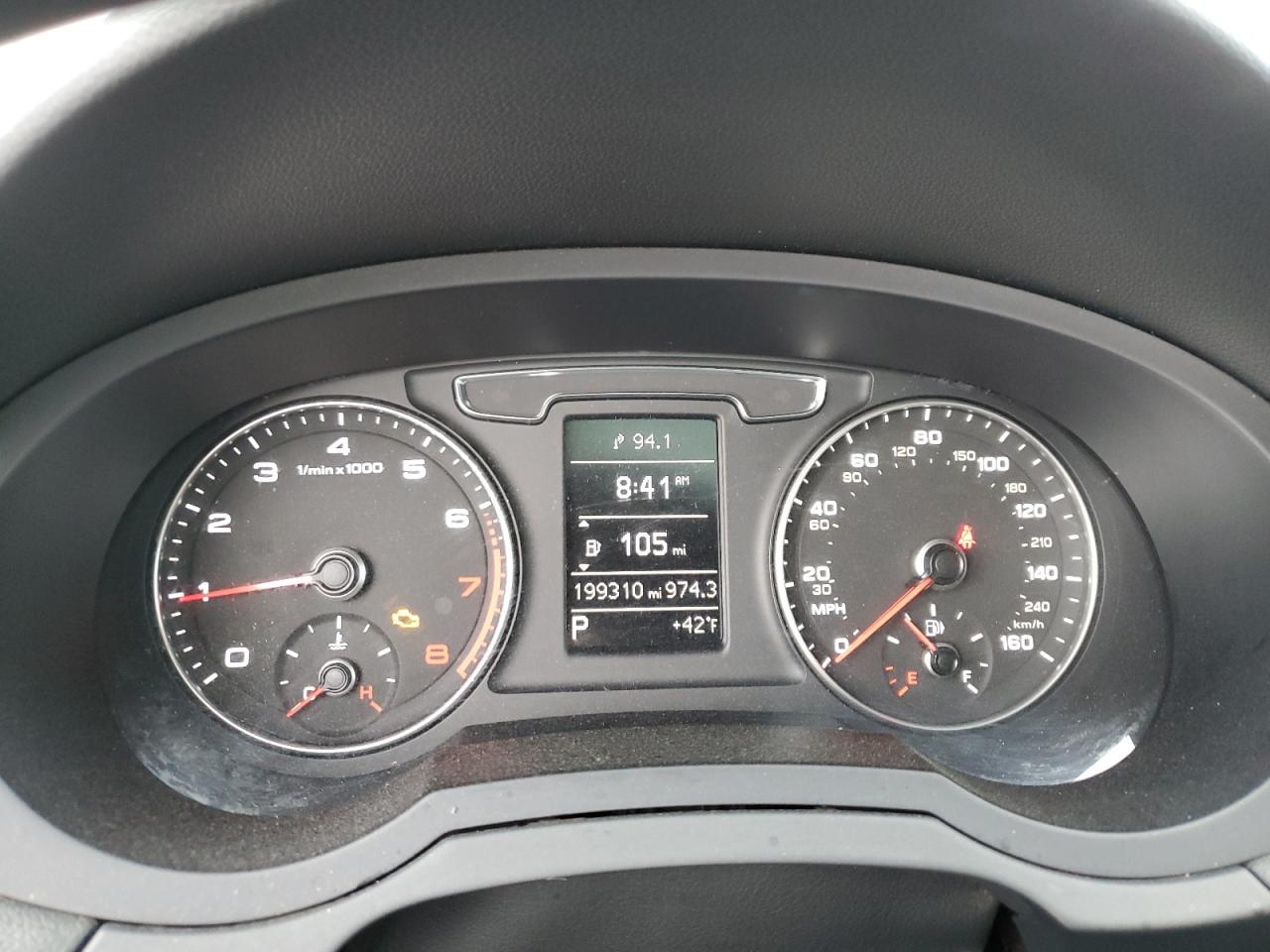 2016 Audi Q3 VIN WA1EFCFS6GR011311 Copart auction photo, mechanical damage thumbnail 9