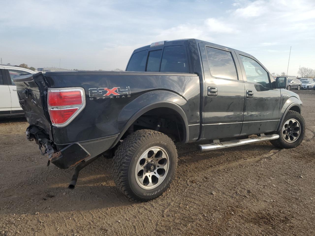 2009 Ford F-150 VIN 1FTPW14V49FA03762 Copart auction photo, front end / rear end damage thumbnail 3