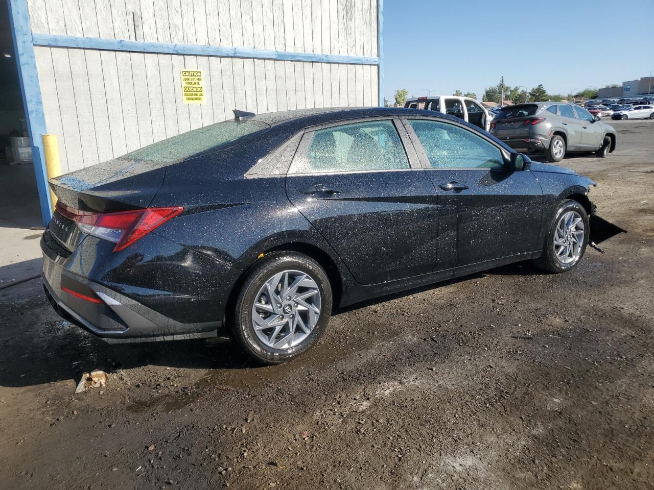 2024 Hyundai Elantra VIN KMHLM4DG5RU670550 Copart auction photo, front end damage thumbnail 3