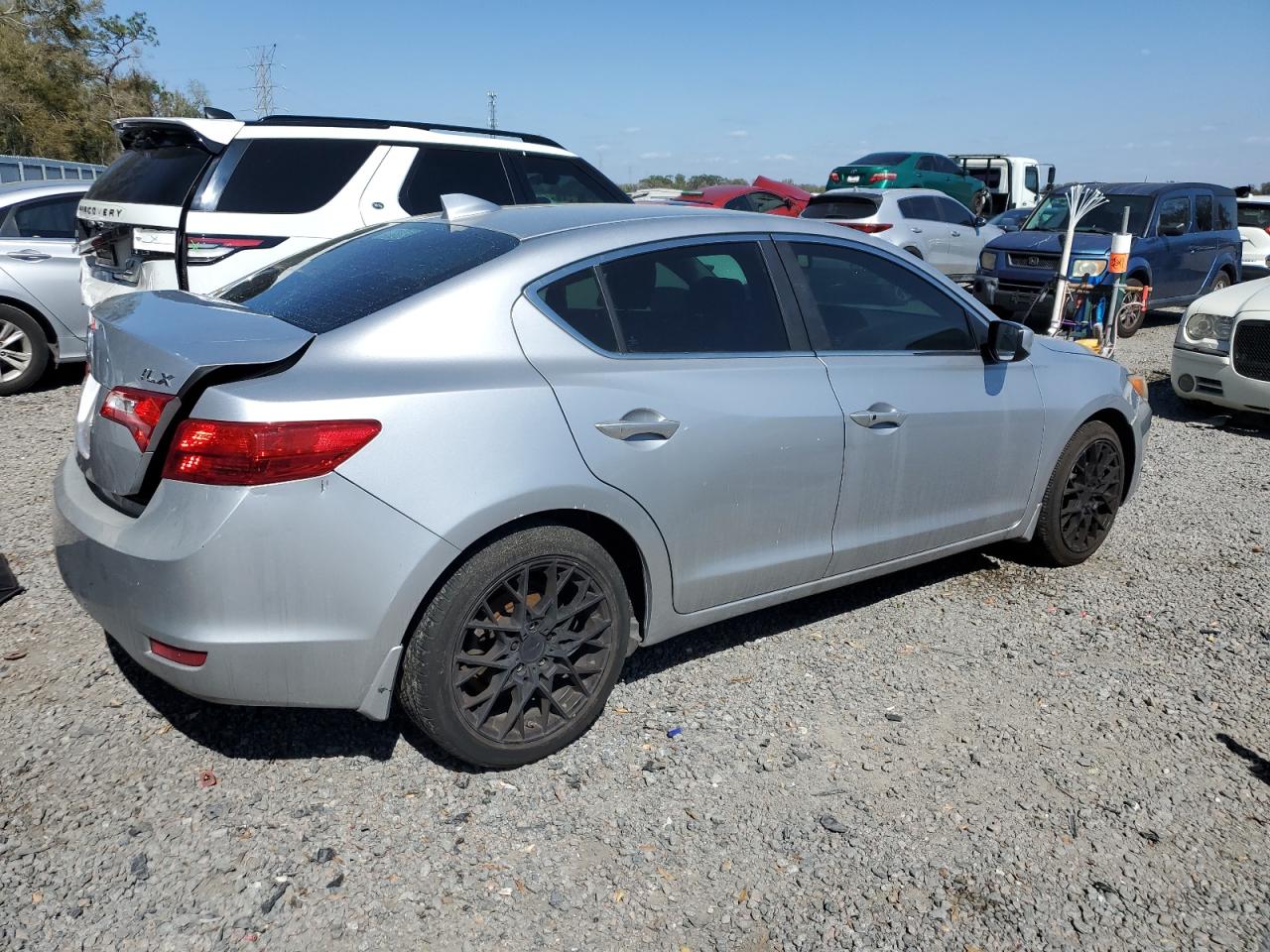 2013 Acura ILX VIN 19VDE1F73DE010329 Copart auction photo, rear end / front end damage thumbnail 3