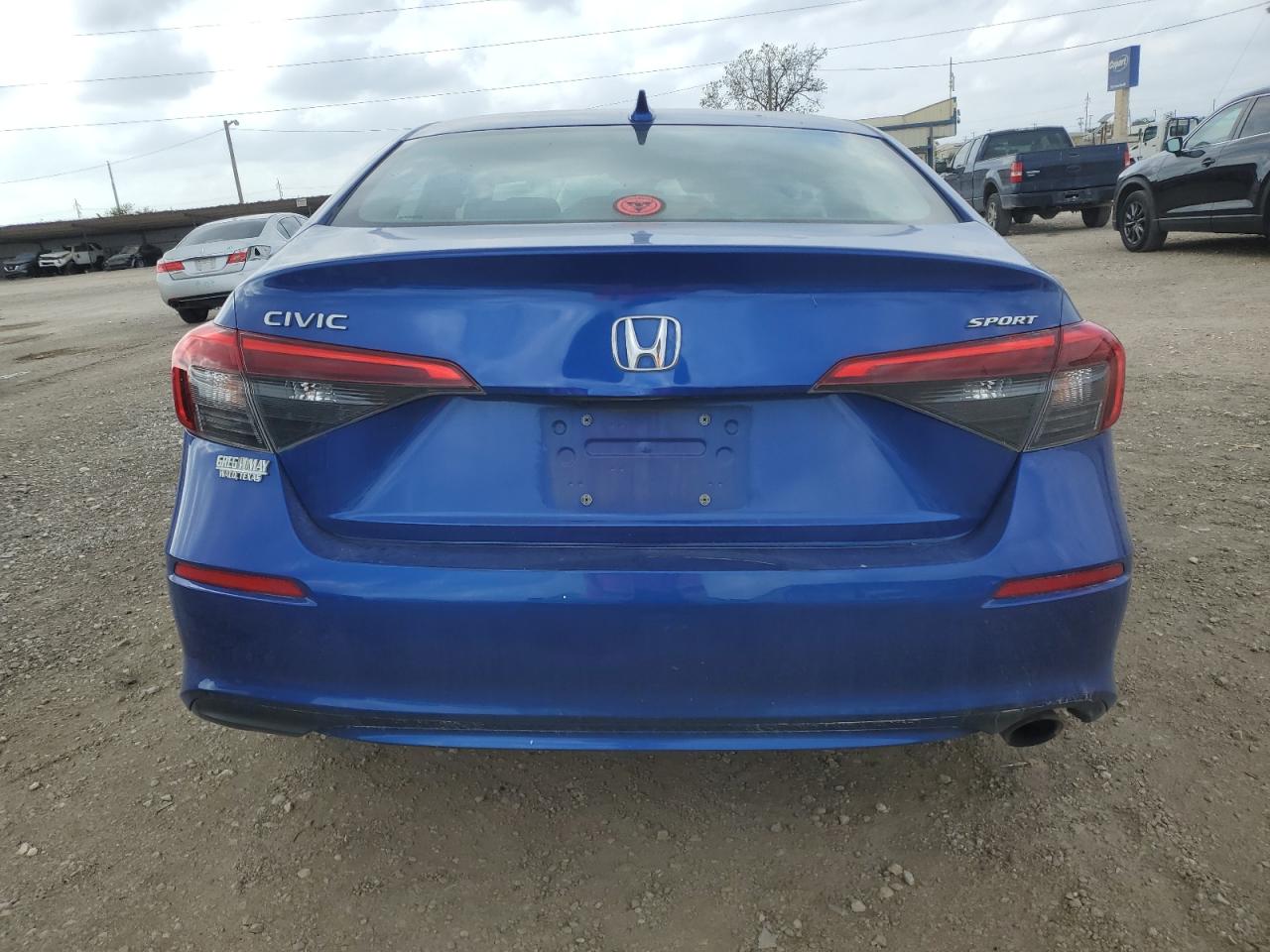 2022 Honda Civic VIN 2HGFE2F56NH576156 Copart auction photo, front end damage thumbnail 6