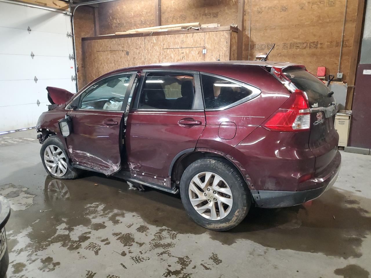 2015 Honda CR-V VIN 2HKRM4H57FH630418 Copart auction photo, front end / rollover damage thumbnail 2