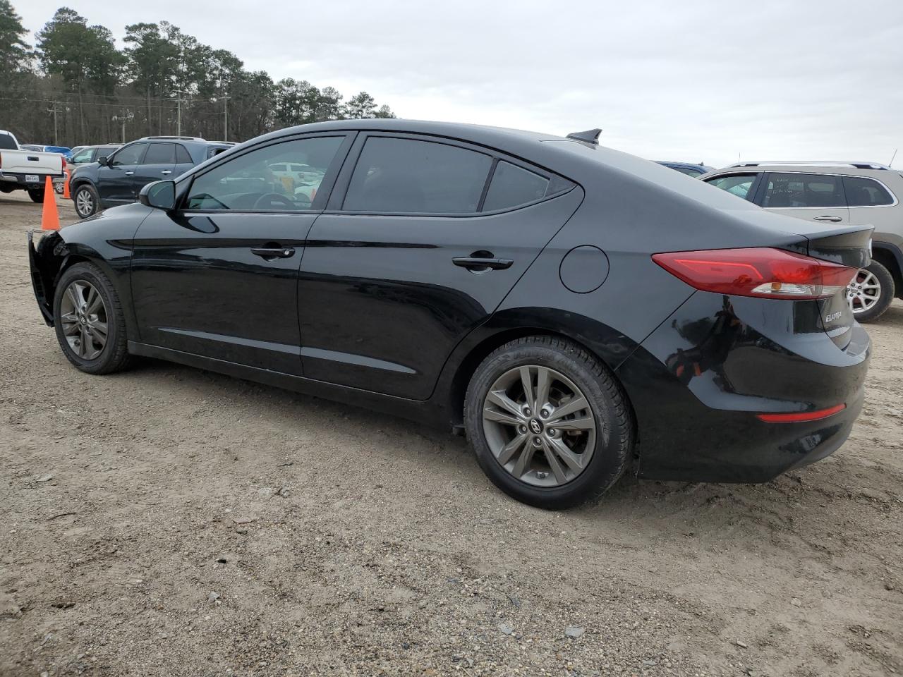 2018 Hyundai Elantra VIN 5NPD84LF6JH389409 Copart auction photo, front end damage thumbnail 2