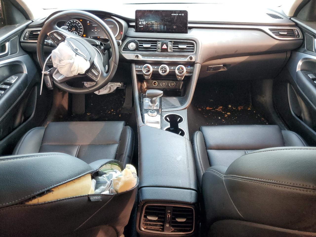 2022 Genesis G70 VIN KMTG34TA0NU103101 Copart auction photo, all over damage thumbnail 8
