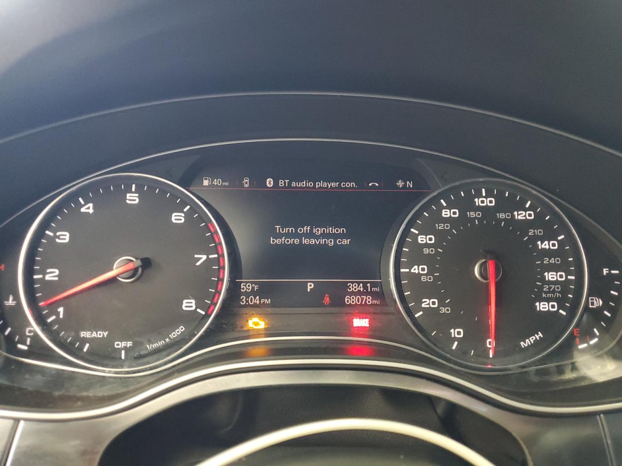 2018 Audi A7 VIN WAU23AFC9JN095554 Copart auction photo, rear end damage thumbnail 9