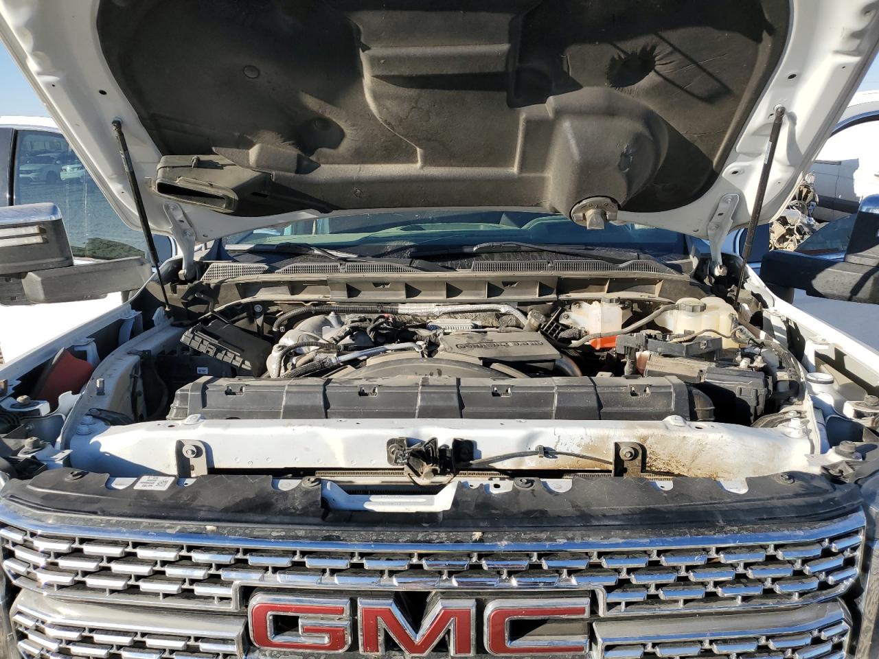2021 GMC Sierra VIN 1GT49WEYXMF156221 Copart auction photo, vandalism / all over damage thumbnail 11