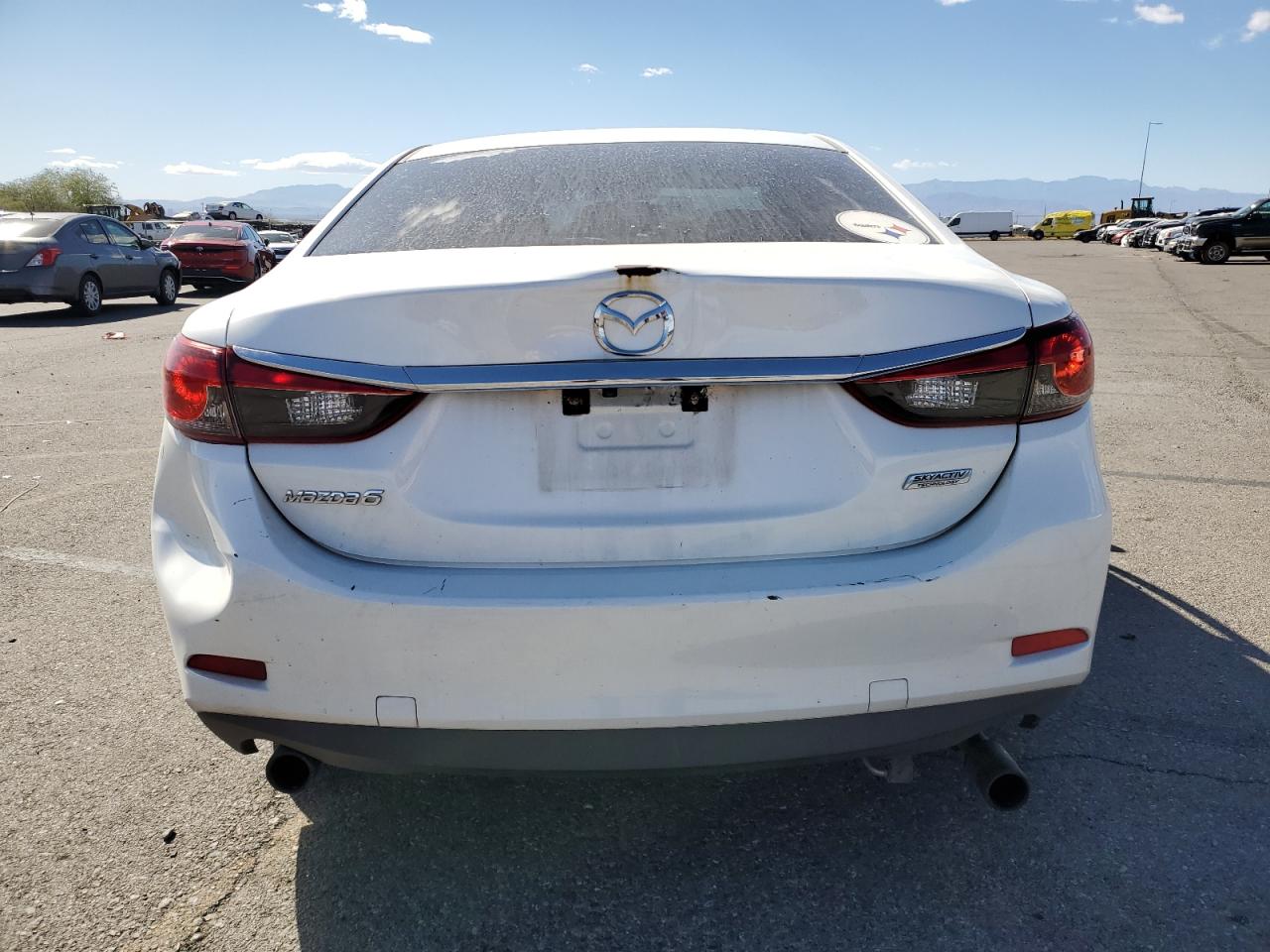 2016 Mazda 6 VIN JM1GJ1U55G1464803 Copart auction photo, side damage thumbnail 6
