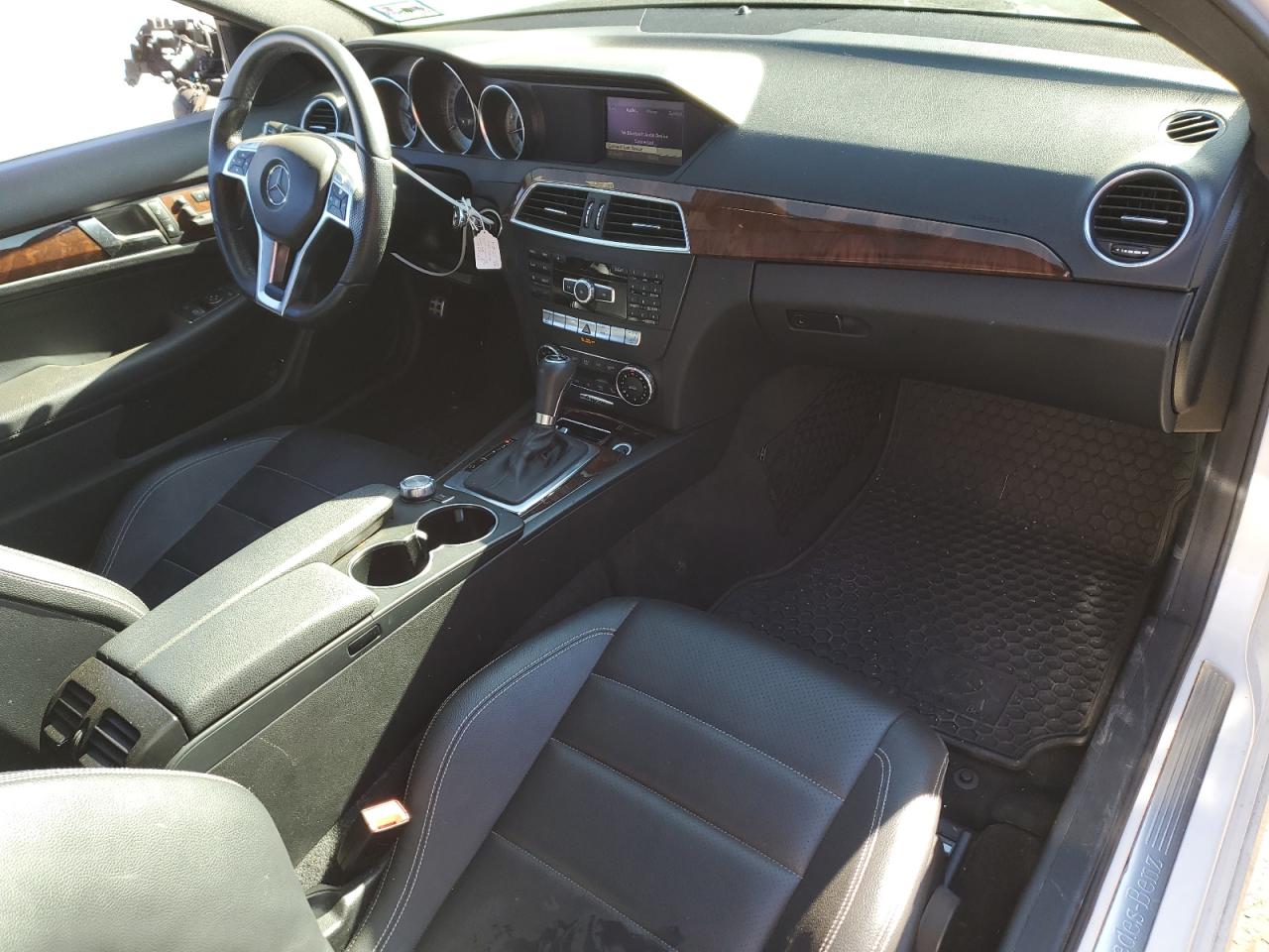 2013 Mercedes-Benz C-klasse VIN WDDGJ8JB0DG058638 Copart auction photo, front end damage thumbnail 8