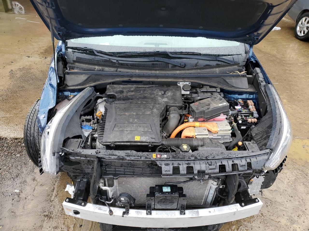 2020 KIA Niro VIN KNDCD3LD9L5452683 Copart auction photo, front end / undercarriage damage thumbnail 11