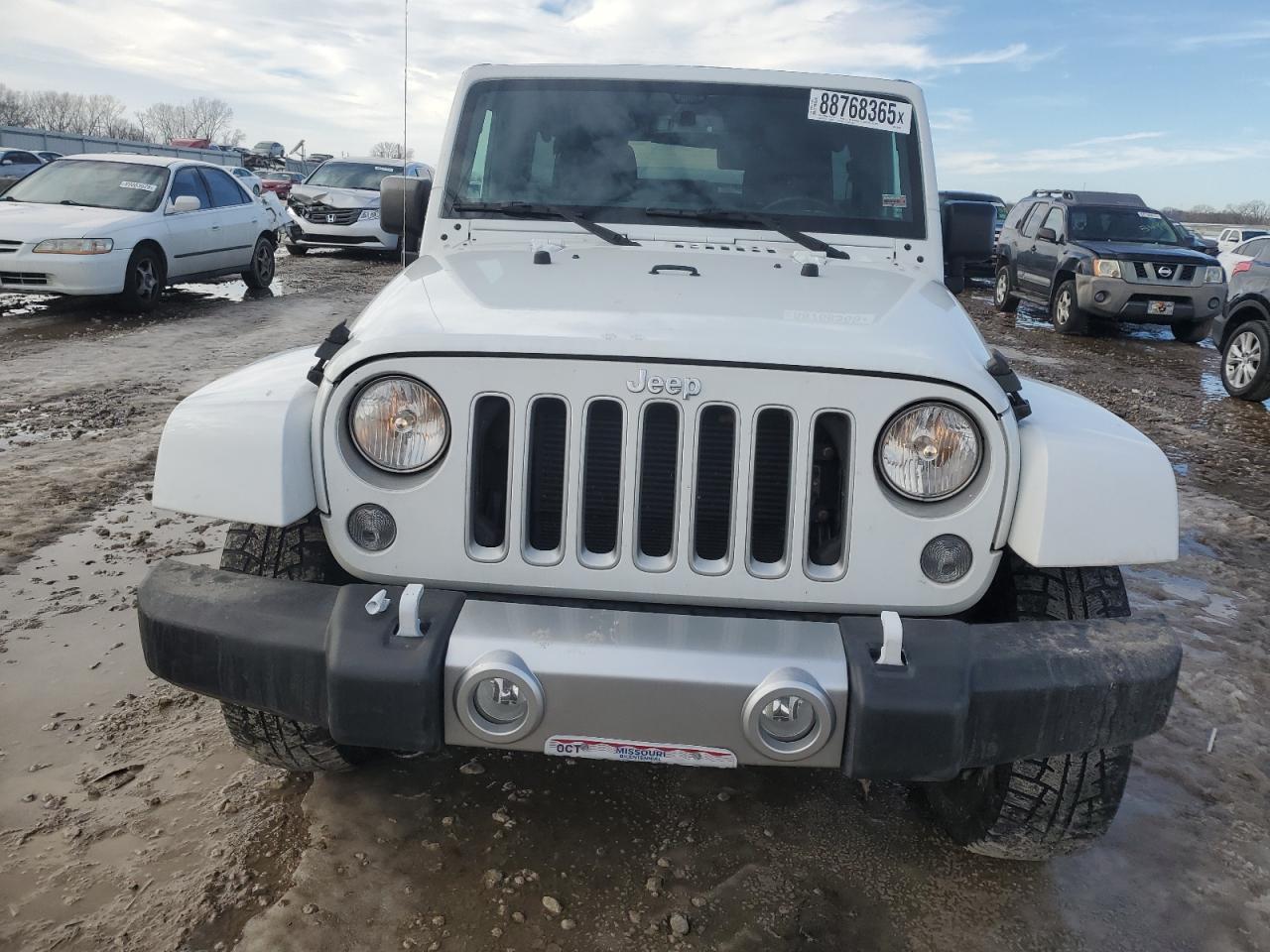 2017 Jeep Wrangler VIN 1C4BJWEG2HL707688 Copart auction photo, side damage thumbnail 5
