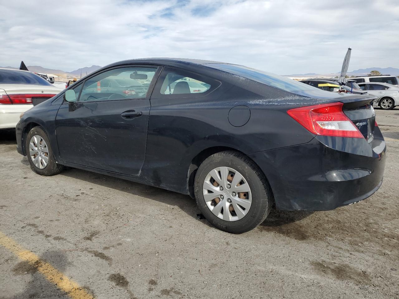 2012 Honda Civic VIN 2HGFG3A56CH542707 Copart auction photo, front end damage thumbnail 2