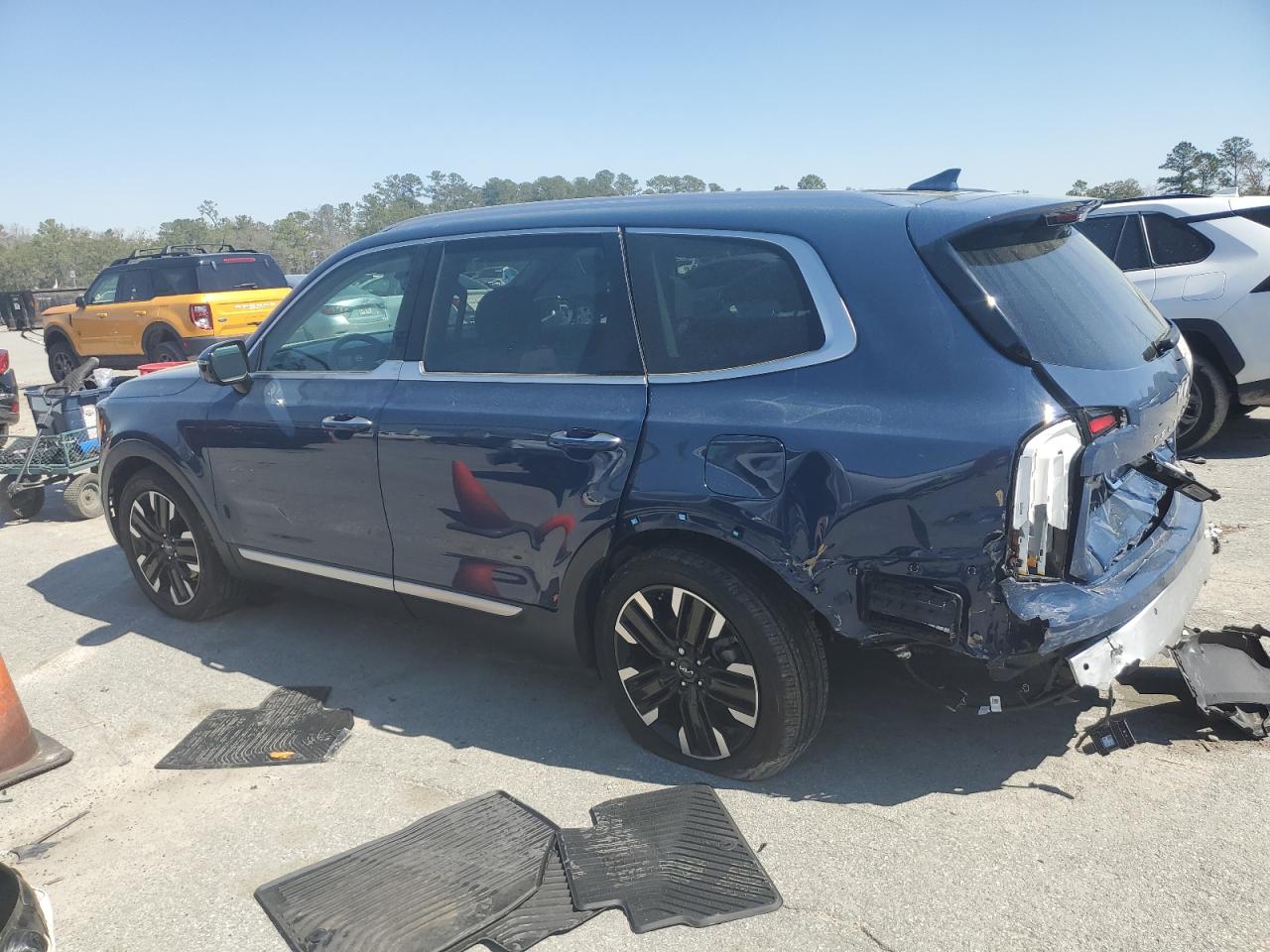 2024 KIA Telluride VIN 5XYP5DGC0RG485674 Copart auction photo, rear end damage thumbnail 2