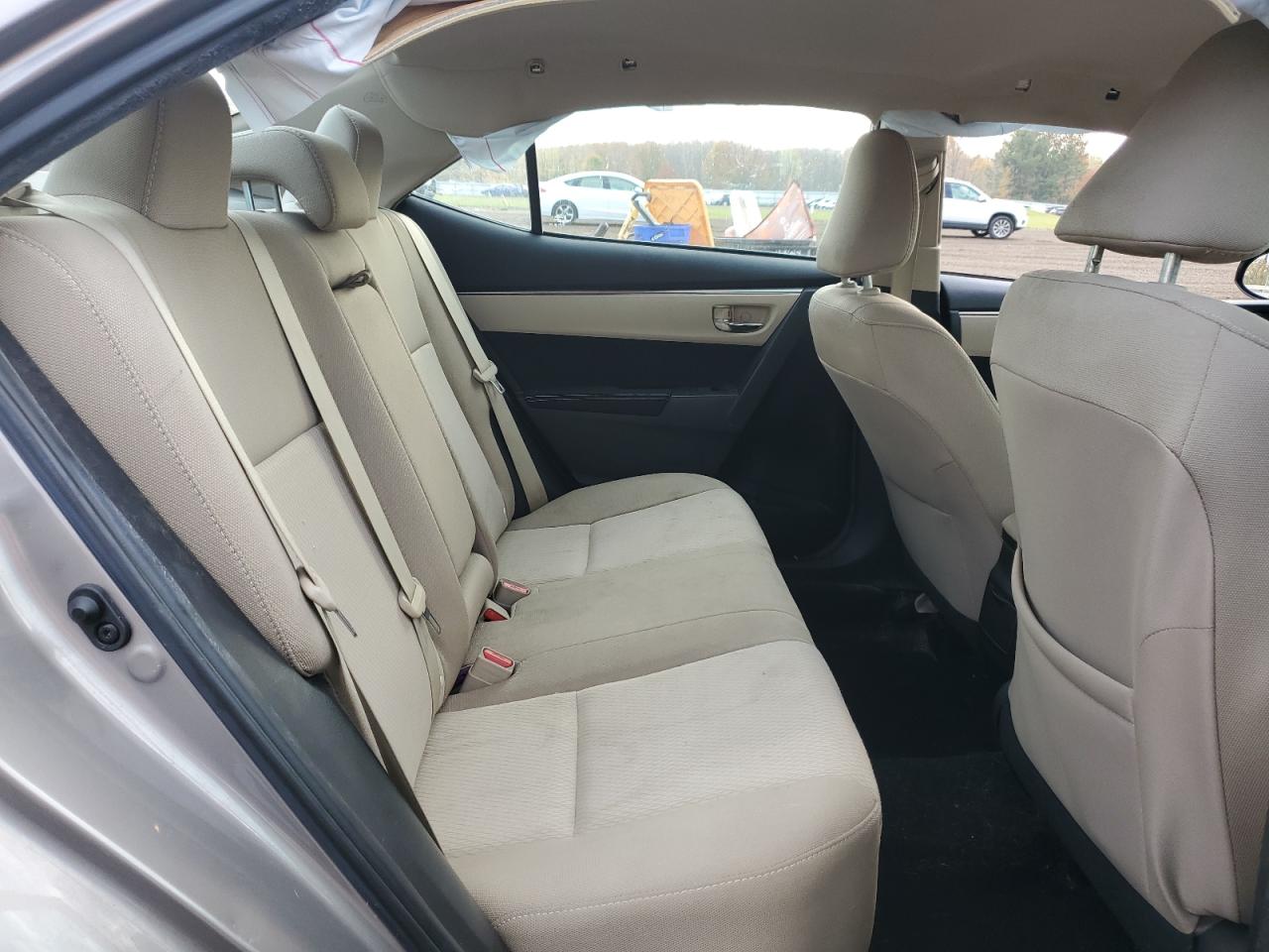 2015 Toyota Corolla VIN 2T1BURHE2FC302521 Copart auction photo, front end / side damage thumbnail 10
