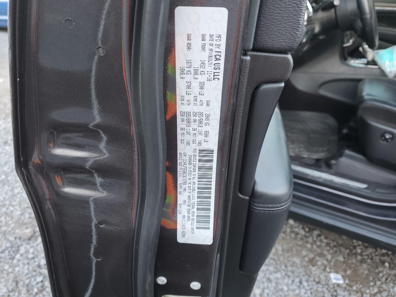 2019 Jeep Grand Cherokee VIN 1C4RJFBG8KC613793 Copart auction photo, front end damage thumbnail 13