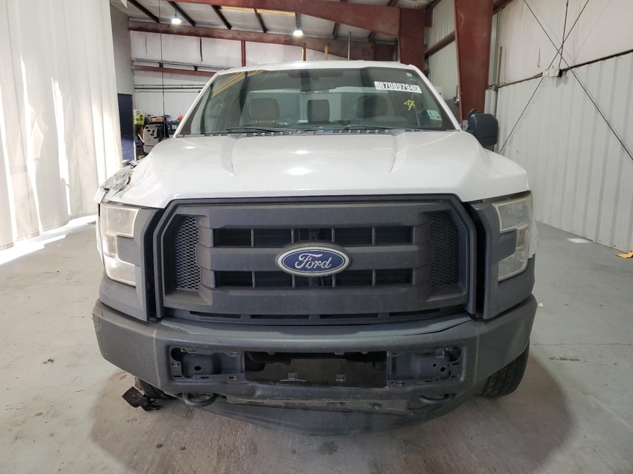 2015 Ford F-150 VIN 1FTMF1E85FKD29343 Copart auction photo, front end / undercarriage damage thumbnail 5