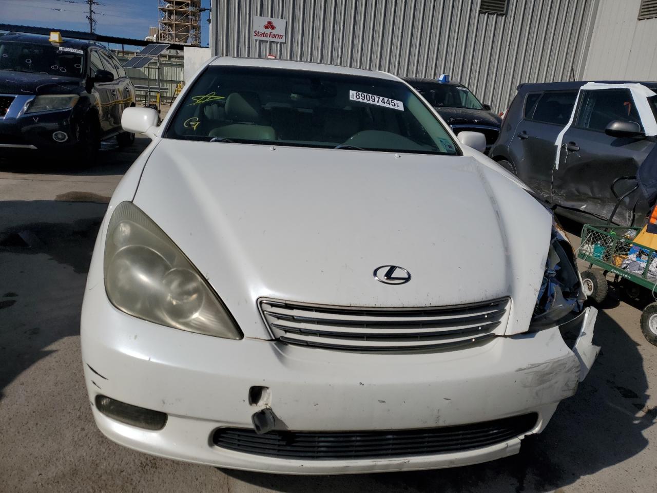 2002 Lexus ES VIN JTHBF30G120062305 Copart auction photo, front end damage thumbnail 5