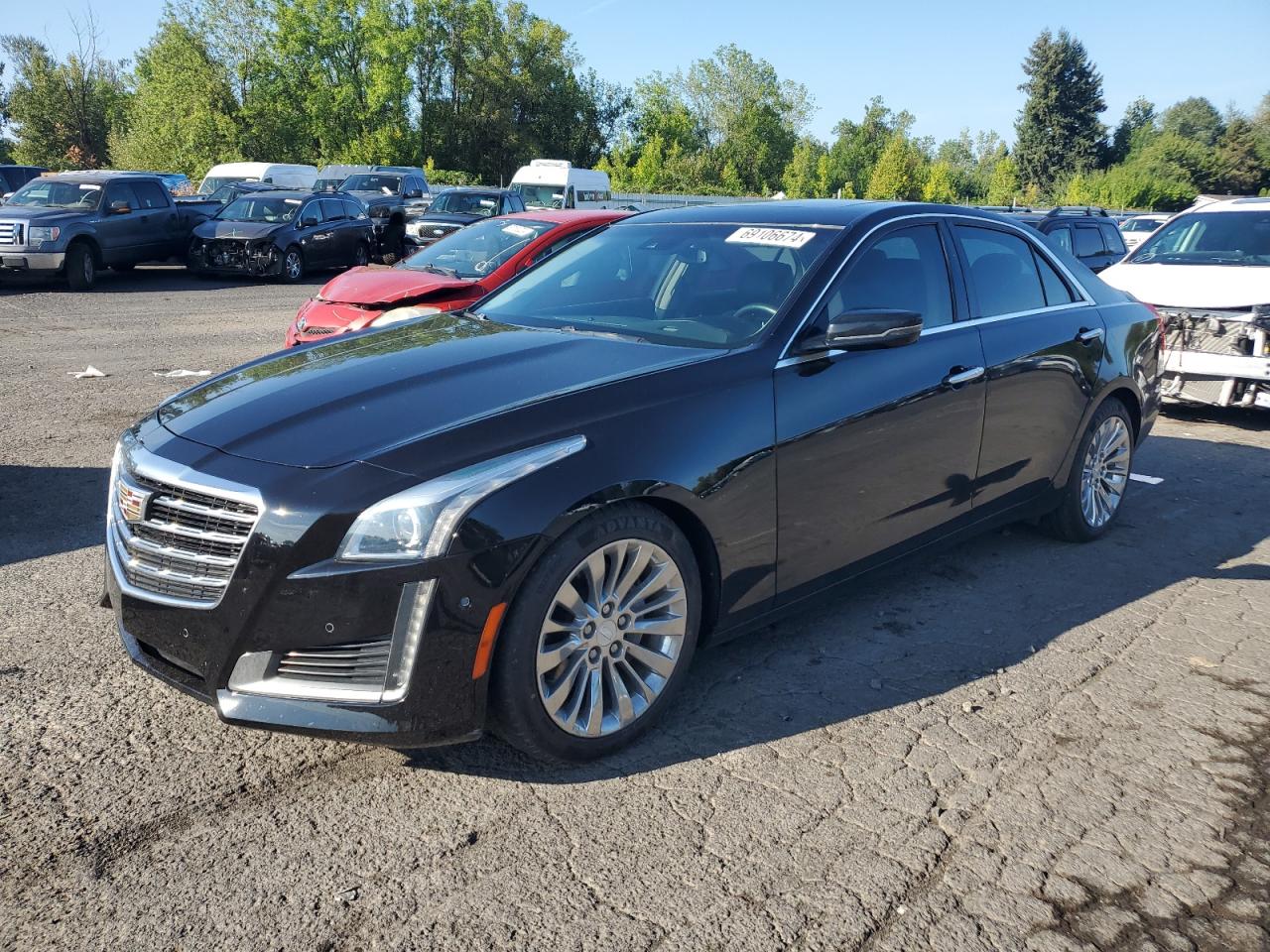 2016 Cadillac CTS VIN 1G6AR5SX3G0119966 - Copart auction photo