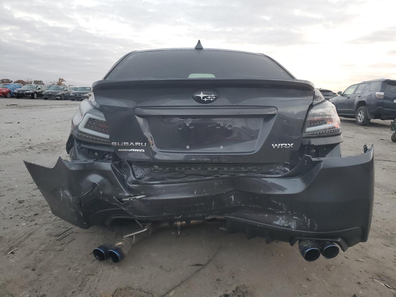 2019 Subaru WRX VIN JF1VA1C60K9827204 Copart auction photo, rear end damage thumbnail 6