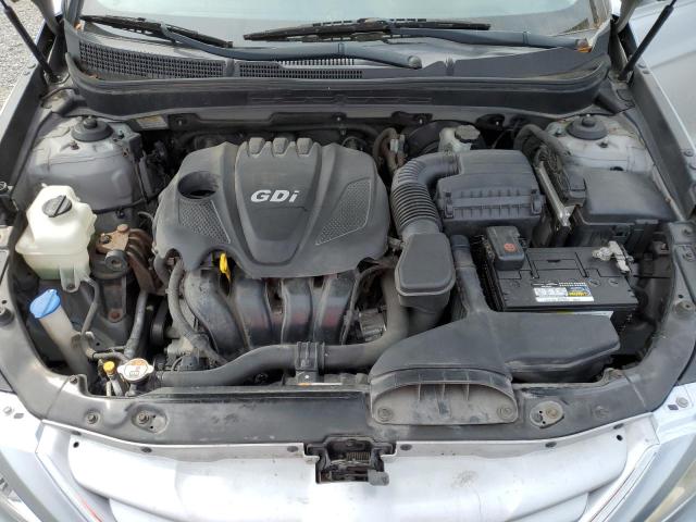 2013 Hyundai Sonata VIN 5NPEB4AC7DH744199 Copart auction photo, rear end damage thumbnail 11