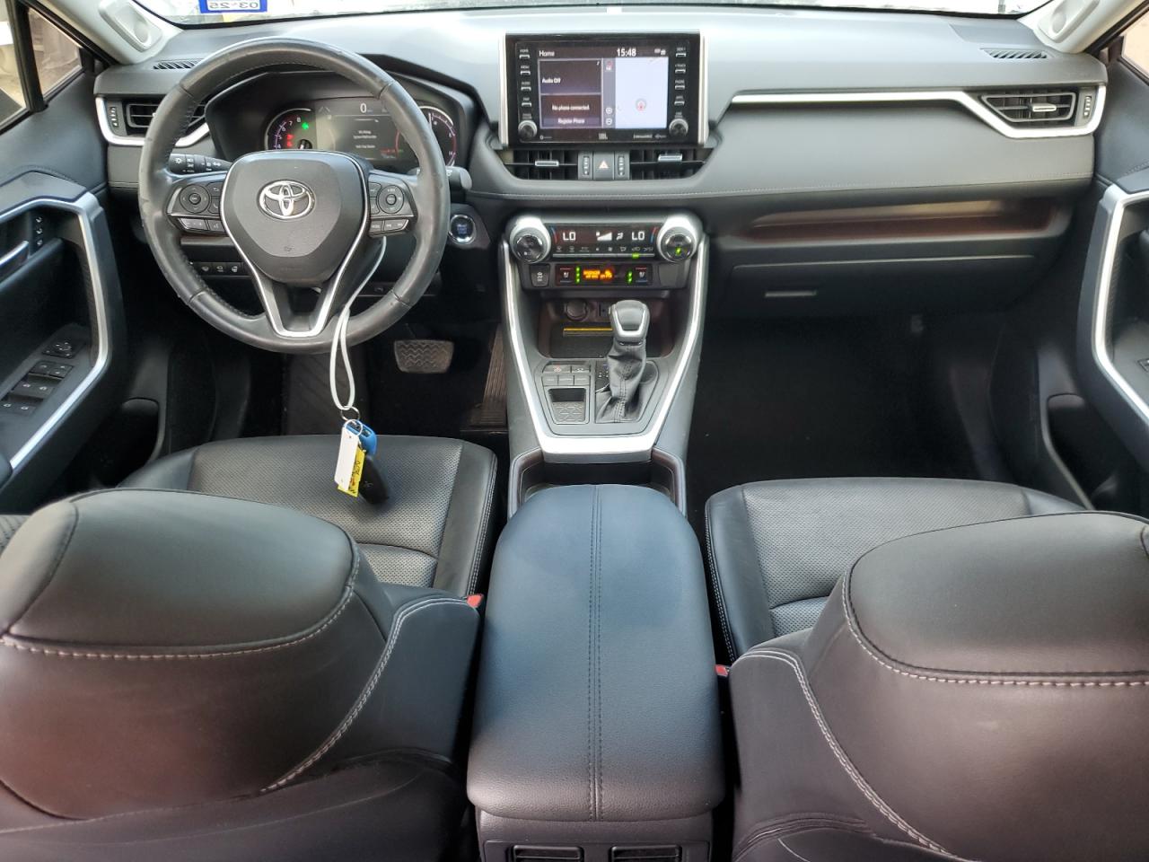 2019 Toyota RAV 4 VIN JTMY1RFV4KD501542 Copart auction photo, rear end / minor dent/scratches damage thumbnail 8