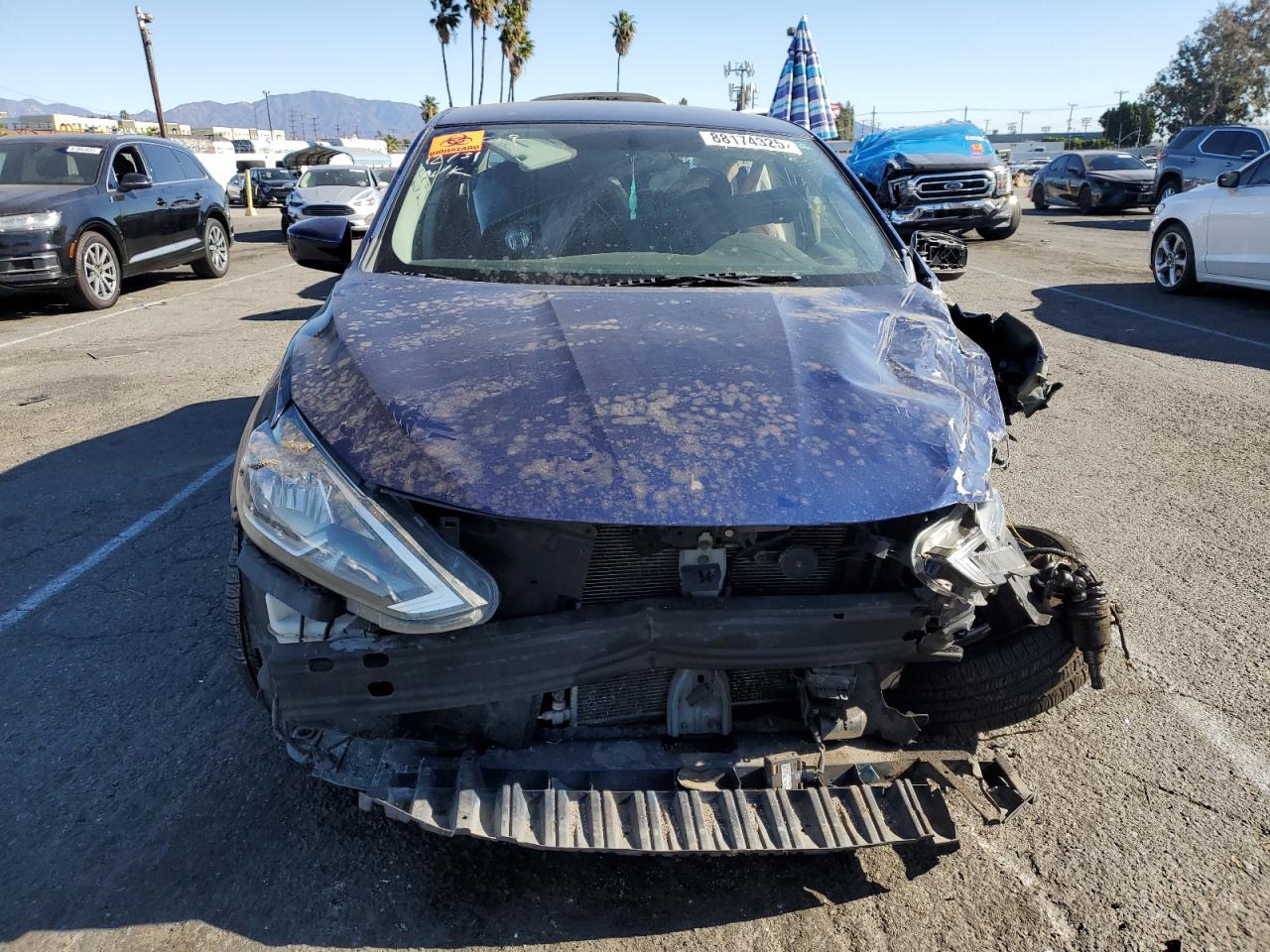 2019 Nissan Sentra VIN 3N1AB7AP9KY206688 Copart auction photo, all over damage thumbnail 5