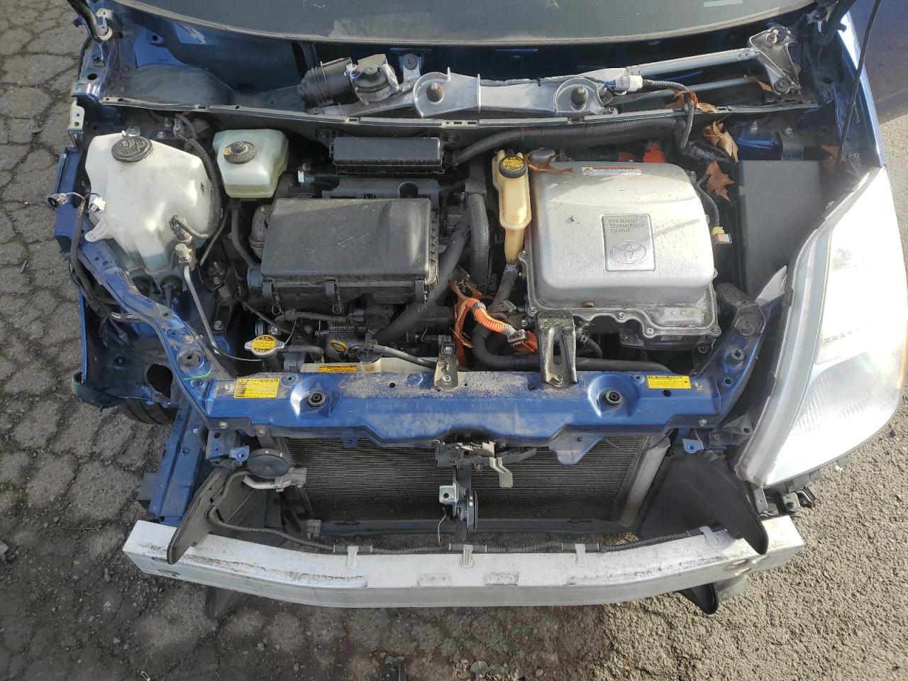 2009 Toyota Prius VIN JTDKB20U197884519 Copart auction photo, front end / minor dent/scratches damage thumbnail 11