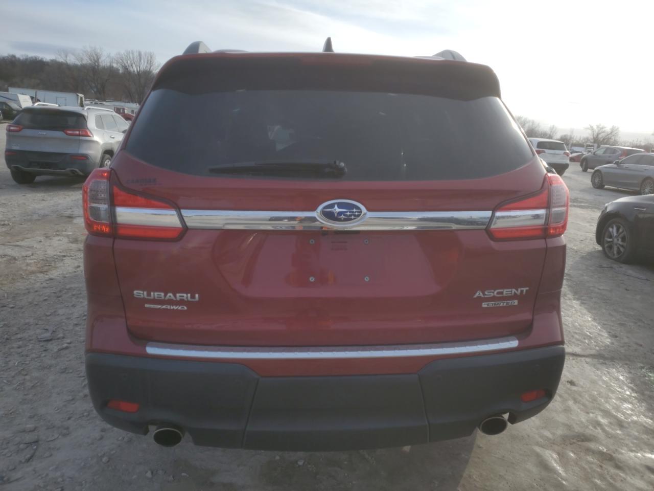 2019 Subaru Ascent VIN 4S4WMALD1K3454029 Copart auction photo, undercarriage / front end damage thumbnail 6