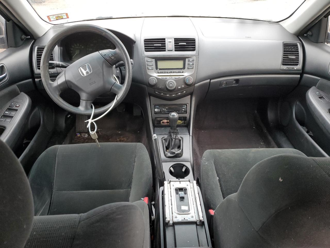 2007 Honda Accord VIN 1HGCM55137A071148 Copart auction photo, front end / rear end damage thumbnail 8