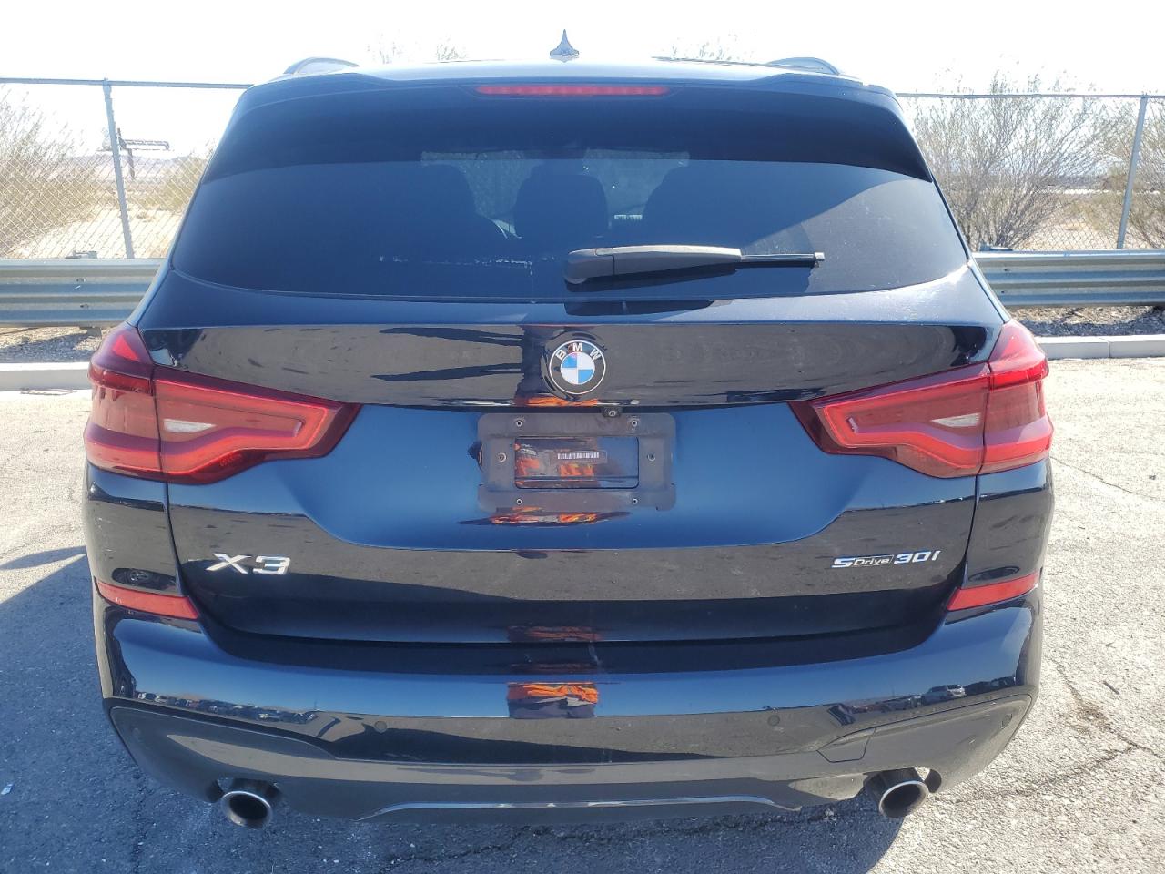 2019 BMW X3 VIN 5UXTR7C5XKLF34323 Copart auction photo, front end damage thumbnail 6