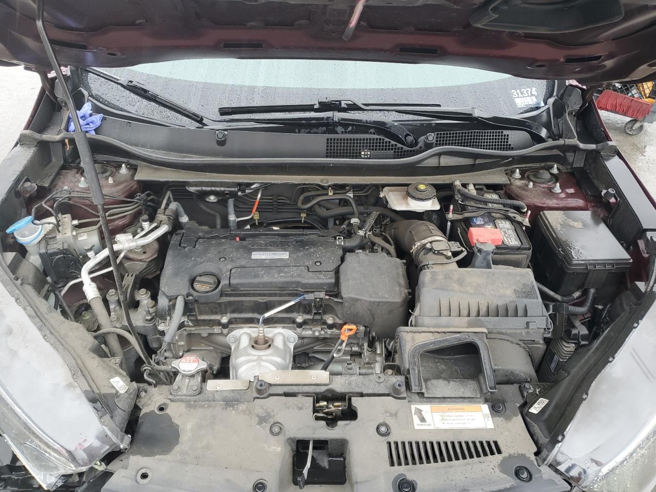 2019 Honda CR-V VIN 5J6RW5H35KL003473 Copart auction photo, front end / side damage thumbnail 14