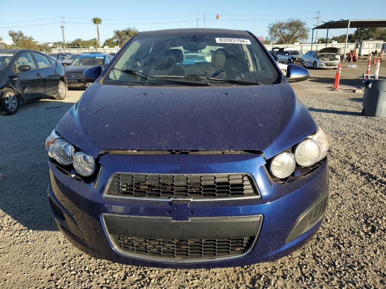 2013 Chevrolet Sonic VIN 1G1JC6SG8D4180053 Copart auction photo, rear end damage thumbnail 5