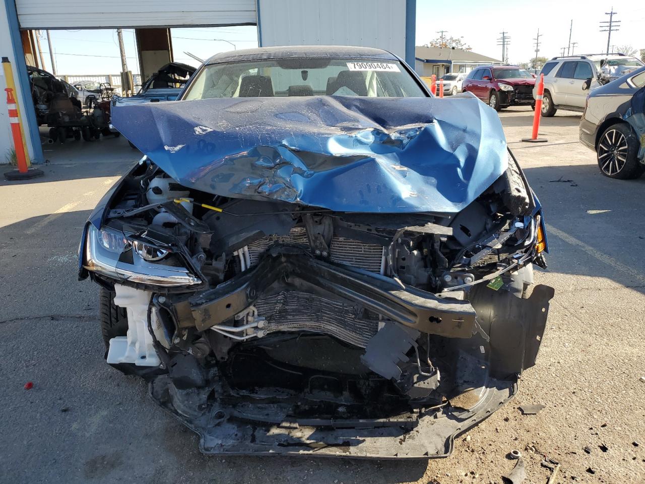 2017 Volkswagen Jetta VIN 3VW167AJ5HM369980 Copart auction photo, front end damage thumbnail 5