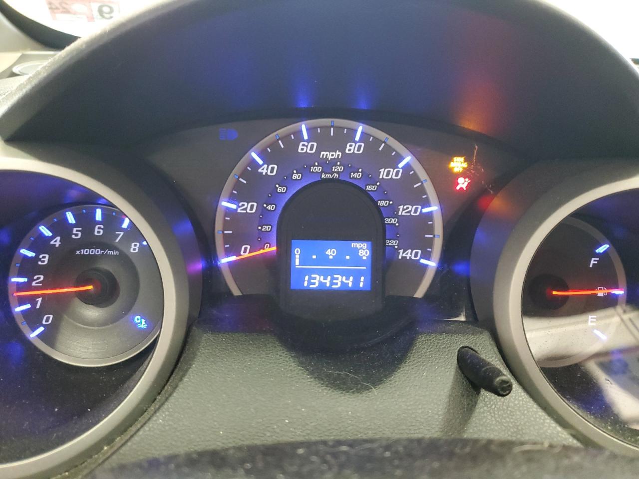 2012 Honda Fit VIN JHMGE8H36CS000931 Copart auction photo, front end / rear end damage thumbnail 9
