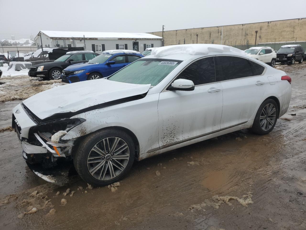 2018 Genesis G80 VIN KMHGN4JE7JU245692