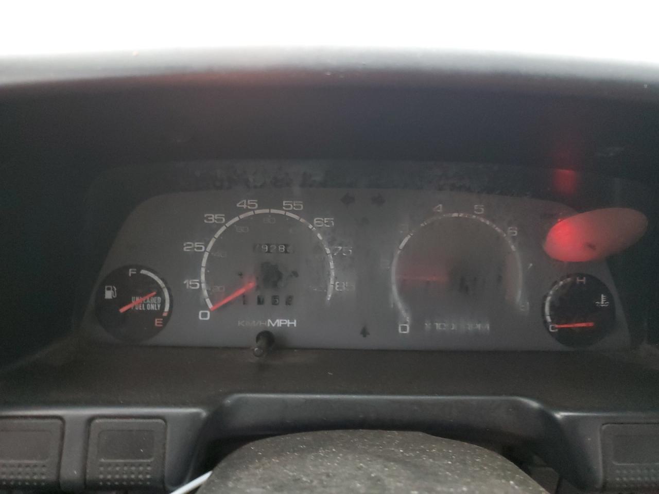 1991 GEO Metro VIN JG1MR3363MK603262 Copart auction photo, top/roof damage thumbnail 9