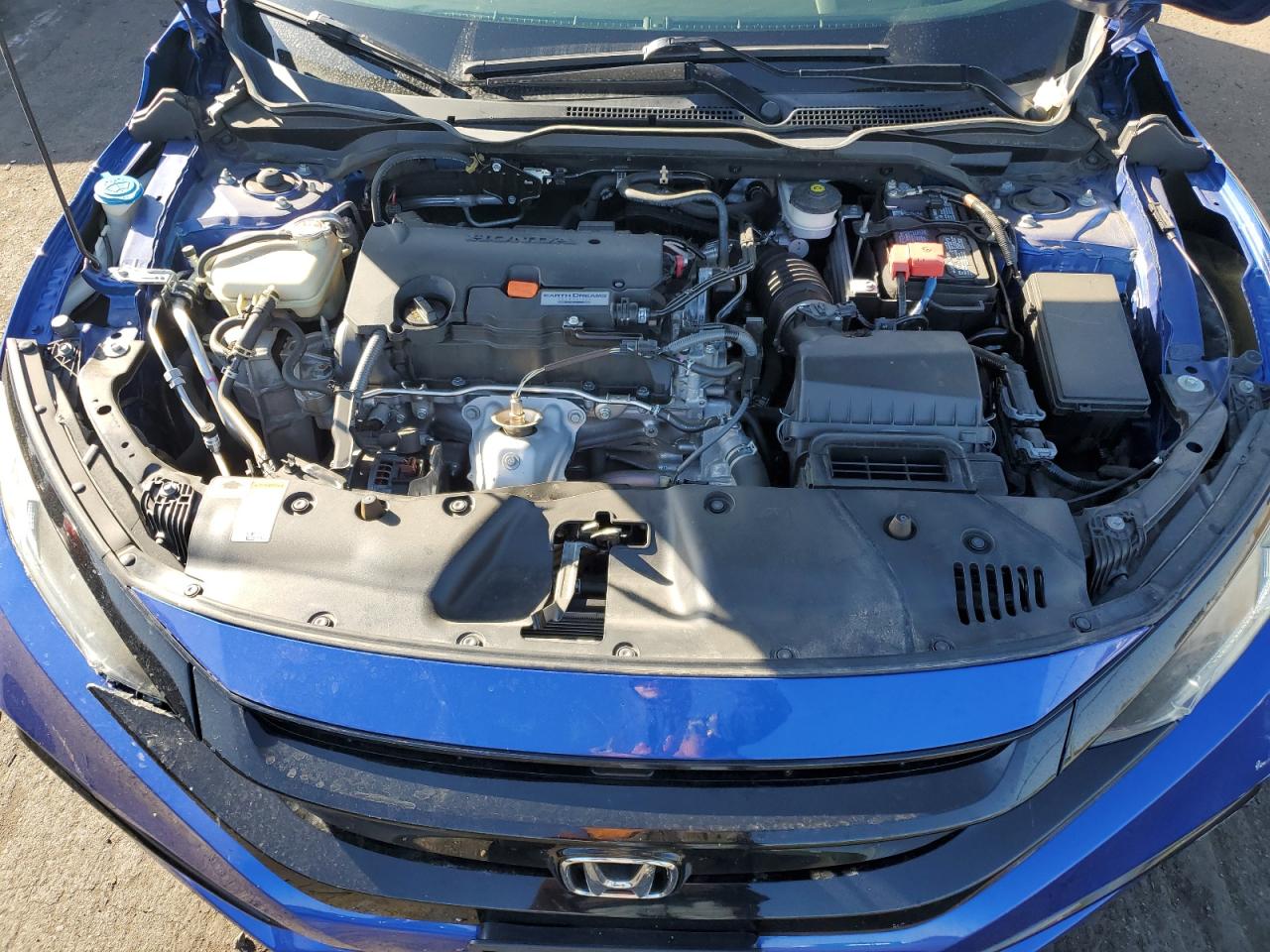 2020 Honda Civic VIN 2HGFC2F88LH554186 Copart auction photo, front end damage thumbnail 11