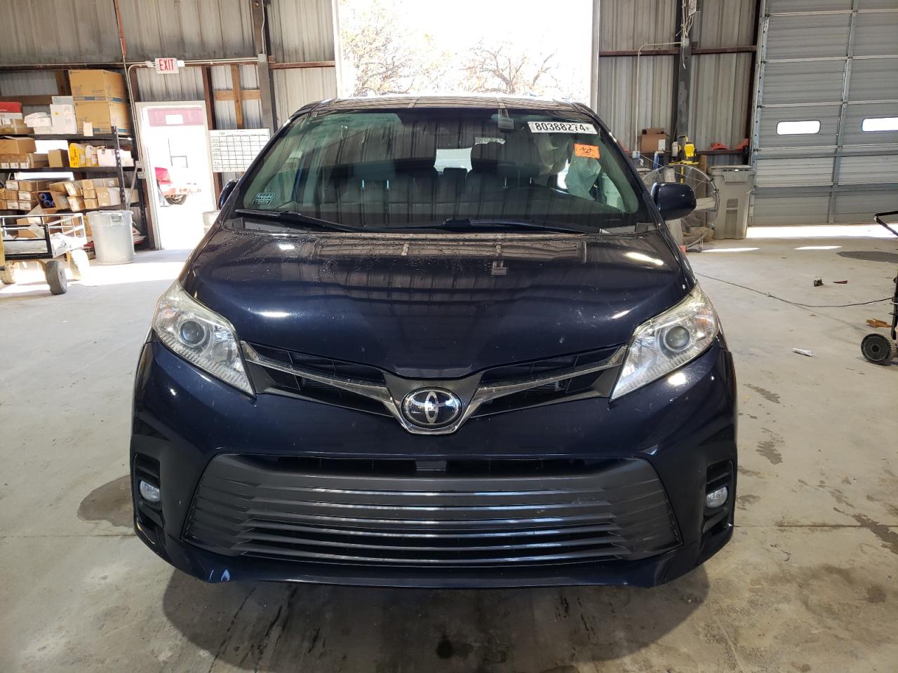2020 Toyota Sienna VIN 5TDYZ3DC5LS051347 Copart auction photo, side / rear end damage thumbnail 5