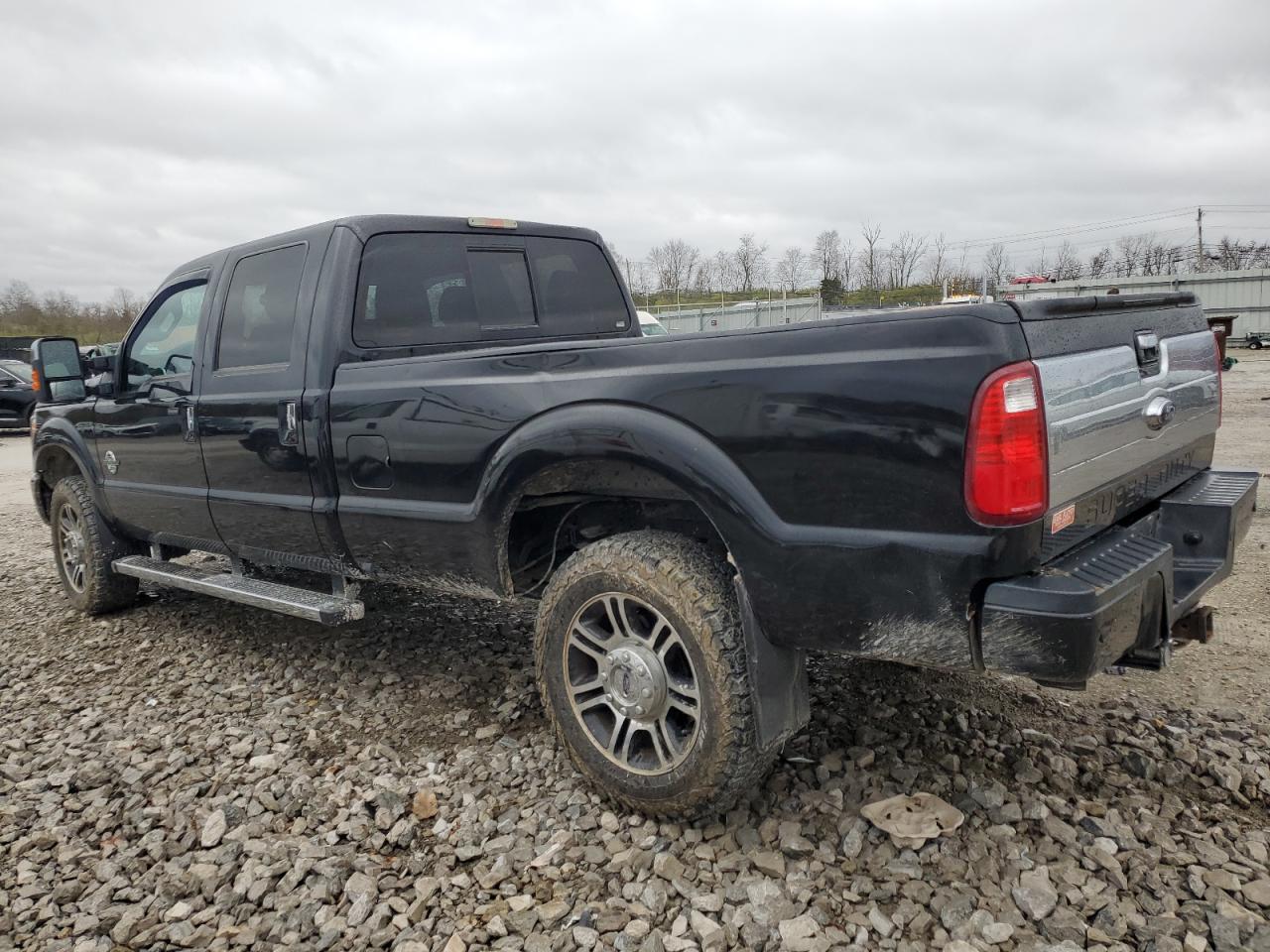 2015 Ford F350 VIN 1FT8W3BT8FEC32125 Copart auction photo, top/roof / front end damage thumbnail 2