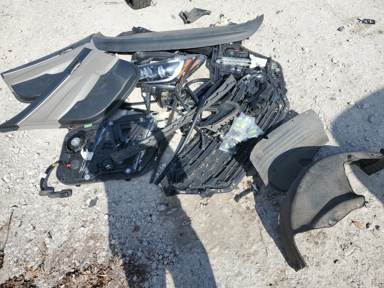 2018 Hyundai Elantra VIN KMHD74LF7JU489510 Copart auction photo, all over damage thumbnail 14