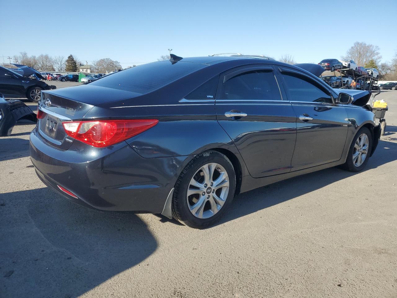 2012 Hyundai Sonata VIN 5NPEC4ACXCH350188 Copart auction photo, front end damage thumbnail 3