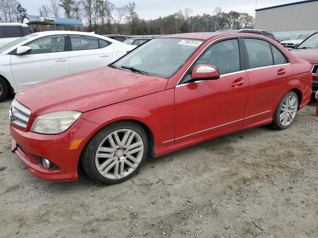2009 Mercedes-Benz C-klasse VIN WDDGF81X49F229787