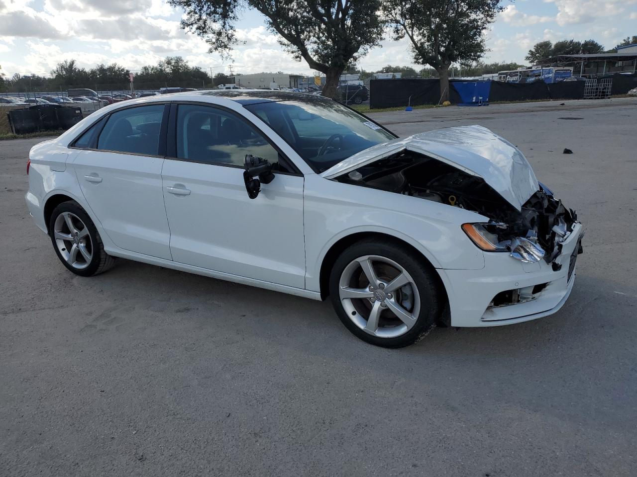2016 Audi A3 VIN WAUA7GFF3G1010642 Copart auction photo, front end damage thumbnail 4