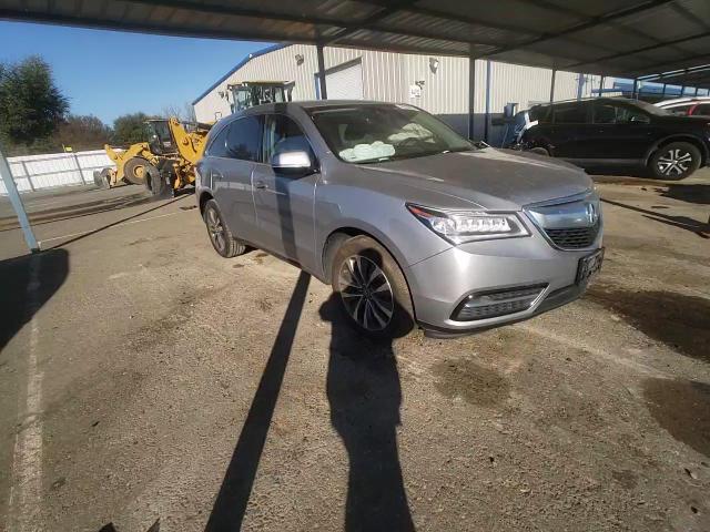 2016 Acura MDX VIN 5FRYD4H48GB006502 Copart auction photo, front end / side damage thumbnail 11