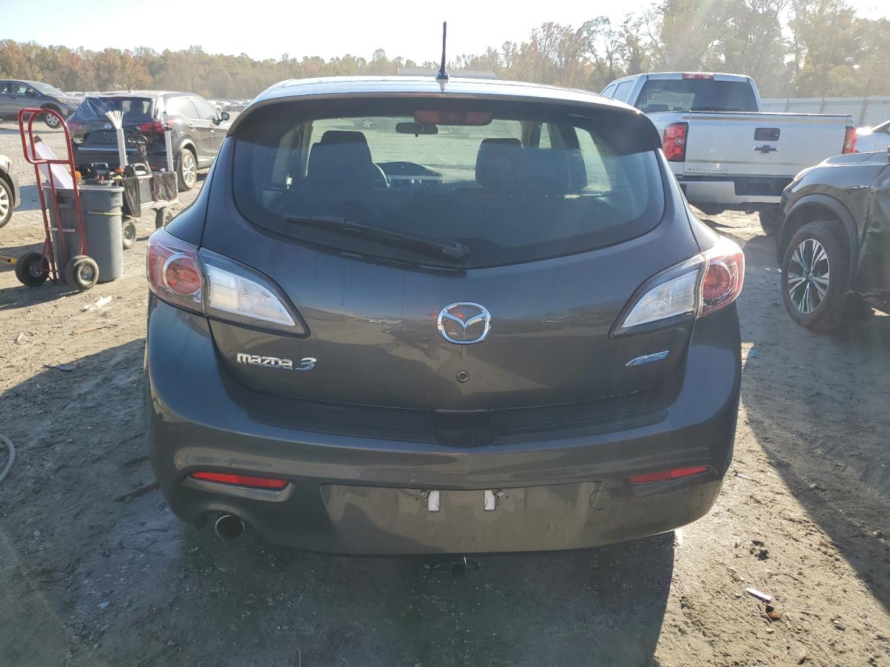 2012 Mazda 3 VIN JM1BL1L76C1615231 Copart auction photo, front end damage thumbnail 6